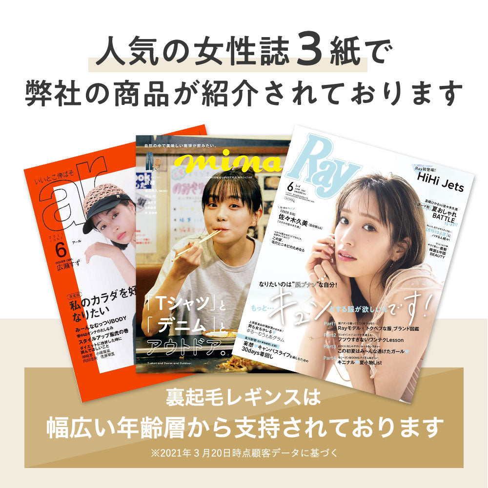 レギンス(裏起毛)