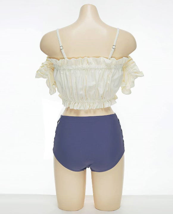 タンキニ(腕フリル)